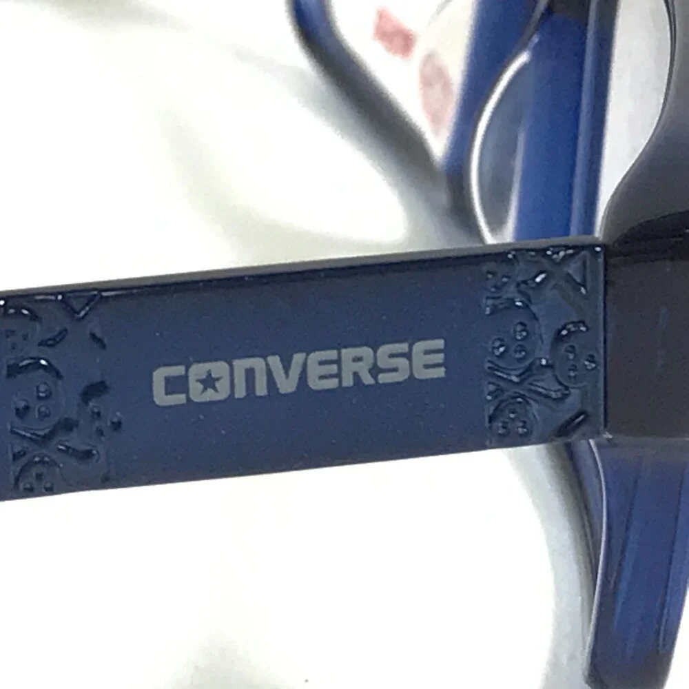 Converse Eyeglasses Frames YIKES BLUE Rectangular Full Rim 50-16-130